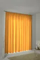Wirth Vorhang "WirthNatur" Gr. 2, orange, 175cm, Kräuselband, 127cm