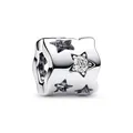 PANDORA Schmuck Charm Ausgestanzter und Funkelnder Stern 792827C01