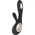 LELO Soraya Wave Wiederaufladbarer Rabbt-Vibrator - Schwarz