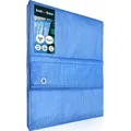 KOTARBAU® Plane 75 g/m2 Abdeckplane 5 x 6 m Schutzplane Stark & Dick Universal Wasserdicht Blau