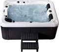 HOME DELUXE - Outdoor Whirlpool BEACH plus Treppe und Thermoabdeckung
