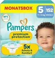 PAMPERS Premium Protection Gr.5 Junior 11-16kg MonatsBox 152 Stück