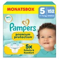 Pampers Premium Protection Gr.5 Junior 11-16kg Windeln, 152 Stück, Monatsbox