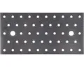 Lochplatte Duravis 200x100x2 mm schwarzdiamant 1 Stück