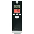 Clatronic® Alkoholtester | Promillemessgerät | 2 digitale LCD-Displays | Anzeige in Promille 0,0–1,9% (rot beleuchtet) | Countdown-Funktion | Automatische Abschaltung | AT 3605 weiß/schwarz