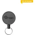 KEY-BAK Schlüsselrolle Schlüssel-Jojo Schlüsselanhänger MID6 mit Gürtelclip, 360° drehbar, 170g/90cm