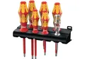 Wera Schraubendreher-Satz 160 i/165 i/7 7-teilig Schlitz / PZD mit Wandhalter...