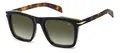 DAVID BECKHAM DB 7000/S XWY BLACK HAVANA GOLD 53/20/145 Herren Sonnenbrillen