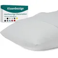 Kissenbezug 40x70 – Mikrofaser Oeko-TEX Zertifiziert – Grau – 2er Set Kopfkissenbezug für Kissen 40 x 70 Weich & Atmungsaktiv – Kissenbezüge Hypoallergen Waschbar mit Verdecktem Reißverschluss