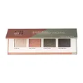 GRN [GRÜN] Biokosmetik Essential Eyeshadow Palette morning dew -für warme Hauttypen - Lidschatten mit satten Pigmenten, intensiven Farben - samtweiche Textur - vegan - talkfrei - 5 g