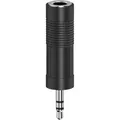 hama 00205196 Audio-Adapter, 3,5-mm-Klinken-Stecker - 6,3-mm-Klinken-Kupplung, Stereo