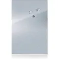 Zeller Magnettafel Edelstahl 40 cm x 60 cm x 1,4 cm