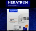 HEKATRON "GENIUS Plus Edition" Rauchwarnmelder, 10 Jahres Batterie & Klebepad