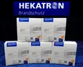 5x HEKATRON GENIUS Plus Rauchwarnmelder NEU OVP m. 10-Jahres Batterie & Klebepad