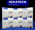 6x HEKATRON GENIUS PLUS Edition Rauchmelder NEU m. 10-Jahres Batterie & Klebepad