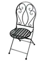 Primaster Gartenstuhl Primaster Metall Stuhl Provence Metall, Klappbar witterungsbeständig