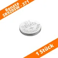 1 x Renata 371 SR69 SR920SW AG6 1,55 V Silberoxid Knopfzelle Uhrenbatterie