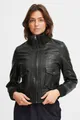 OXMO Lederjacke OXDenny Modische Echtlederjacke im Piloten-Stil