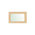 Gartenhausfenster 84 x 44 cm für 38 mm Wandstärke Kunstglas
