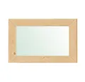 Karibu Fenster Systemhäuser Fenster 28 mm 440 mm x 850 mm Wandstärke, (1 Stück)