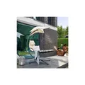 HOME DELUXE Schwebeliege mit Sonnendach SAN REMO - Anthrazit/Beige