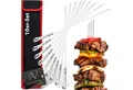 AVANA Grillspieß lange Spieße aus Edelstahl wiederverwendbar Grill 43cm Fleischspieße (10-St), für Fleisch & Gemüse