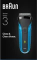 Braun Rasierer Series 3 310s Blau Nass/Trocken Akku Herren