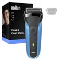 Braun Series 3 310s Herrenrasierer blau Wet&Dry
