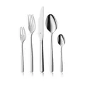 WMF Boston Besteckset 30-teilig für 6 Personen – Cromargan Edelstahl 18/10, poliert und rostfrei, spülmaschinenfest, Monobloc-Messer mit langlebiger Schärfe, elegantes Essbesteck für Alltag und Gäste