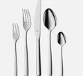 WMF Boston Cromargan Edelstahl Besteck Set 6 Personen, Essbesteck Set 30 teilig