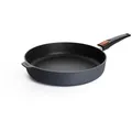Woll Bratpfanne Diamond Lite, Anthrazit, Metall, rund, abnehmbarer Griff, backofengeeignet, antihaftbeschichtet, energiesparend, Thermoboden, Kochen, Pfannen, Bratpfannen
