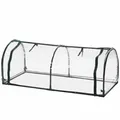 Folientunnel 130x50x60cm Blumen Pflanzenzucht Gewächshaus Garten Terrasse NEU