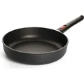 Woll Eco Lite QXR Hochrandpfanne: abnehmbarer Stiel, Ø 28 cm, 7 cm hoch, Alle Herdarten inkl. Induktion