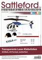 Drucker Folie 20 Klebefolien A4 für Laserdrucker transparent Klebefolie bedru...