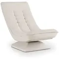 Juskys Relaxsessel, Beige, Textil, 58x85x100 cm, Wohnzimmer, Sessel, Relaxsessel