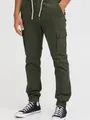 BLEND Cargohose Herren Baumwolle grün, 34-34 701061-0002-03434