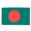 AZ FLAG - Flagge Bangladesch - 90x60 cm - Bangladeschfahne Fahne 100% Polyester mit Messing-Ösen - 50g