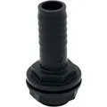 Tankdurchführung 33,3 mm (G 1 Zoll) Gewinde auf Schlauchtülle 25 mm (1 Zoll) PP