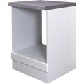 Flex-Well Exclusiv Küchen-Herdumbauschrank Joelina 60 cm Weiß