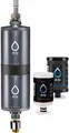Alb Filter FUSION Active + Nano Trinkwasserfilter, Camping-Set: Mobil, GEKA Anschluss und Koffer, Titan