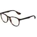 Ray-Ban RX7046 Damen-Brille inkl. Gläser Vollrand Panto Kunststoff-Gestell 51mm/18mm/140mm, braun