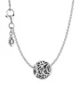 Pandora Kette mit Anhänger 925 Silber mit Charm Sonne, Mond & Sterne
