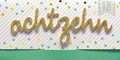 18. Geburtstag – Volljährigkeit - Lettering Surprise - Geldgeschenkkarte-Gutsche