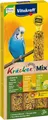 Kräcker Mix Vogelsnack für Wellensittiche Knabberstangen mit Kräutern und Pap...