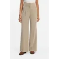 BOSS ORANGE Stoffhose Tarima Premium Damenmode Straight Leg, mit Gummizug beige 44