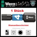 1 Stk. WERA Impaktor Bit 840/1 IMP DC Sechskant 4mm L 25mm Box m.10 Bits