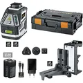 Umarex Laserliner Kreuzlinien-Laser X2-Laser Pro (Genau ± 0,2 mm/m; 60 m sichtbar; Li-Ion Akkupack 3,7V / 5,2Ah oder Netzteil; Lotfunktion) 031.550L
