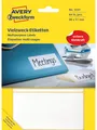 Avery Labels for handwriting permanent white
