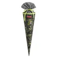 Step by Step Schultüte „Dino Torex“, grün, passend zum Schulranzen, aus recycelten PET-Flaschen, Verschluss aus Stoff,5 l Füllvolumen, 70 cm Höhe