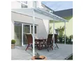 Gutta 4293103 Terrassenüberdachung weiß, 306 x 306 cm